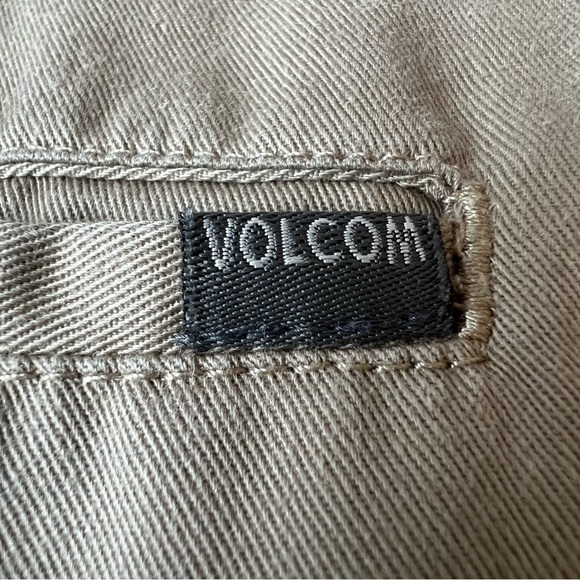 Men’s Volcom VMonty Straight Leg Chino Pants Tan 32 - Picture 6 of 8